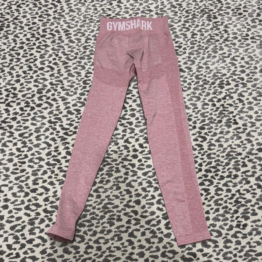 Gymshark Heathered Pink Leggings